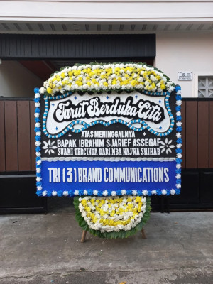 Papan Bunga Duka di Gowak